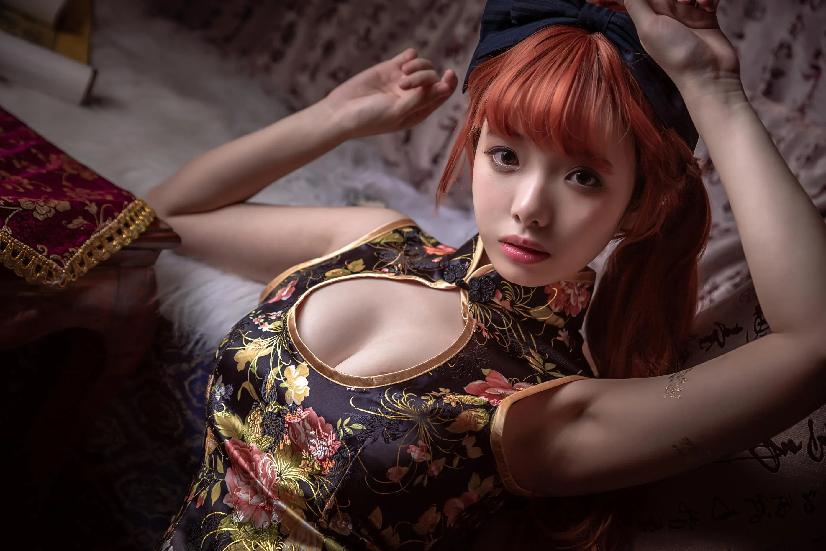 NO.8 雯妹不讲道理-低胸果足 [15P]插图3